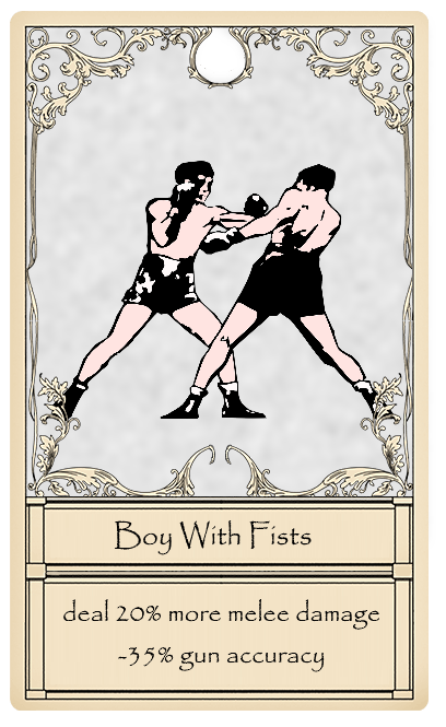 Boy With Fists card art