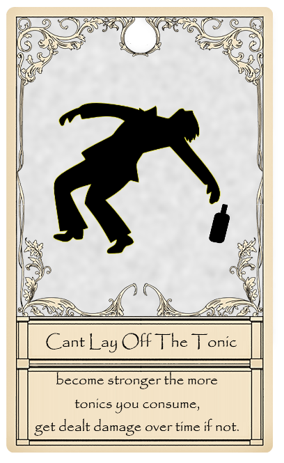 Can't Lay Off the Tonic card art