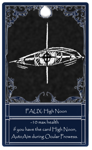 FAUX: High Noon card art