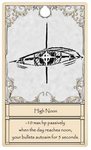 High Noon card art
