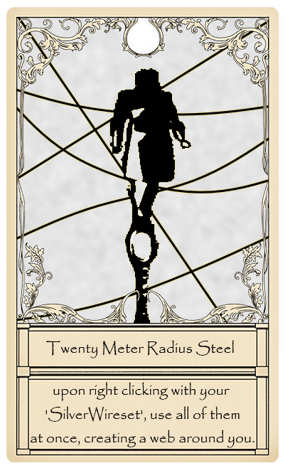 Twenty Meter Radius Steel card art