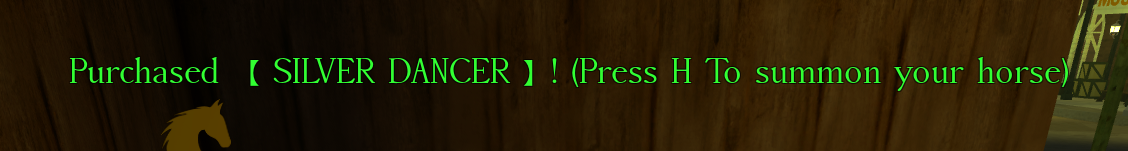 High Roll Stable Horse sample art