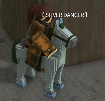 Low Roll Stable Horse sample art