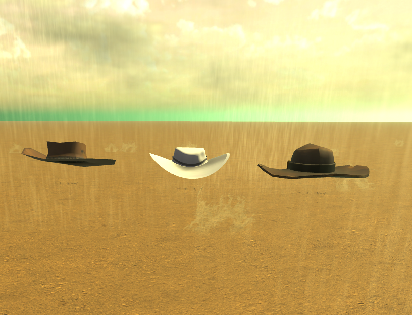 Cowboy Hats art