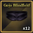 Gojo Blindfold in Sailor Piece
