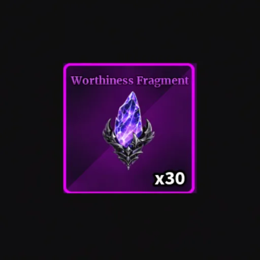 Worthiness Fragment in Sailor Piece