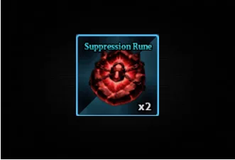 Suppression Rune in Sailor Piece
